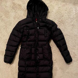 Moncler Black Down Puffer Moncler Norme Afnor G32-003 Norme Cen NF EN 12934 Sz 1